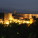 The beautiful Alhambra in Spain at night