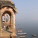 Old watchtower overlooking the Ganges, India
