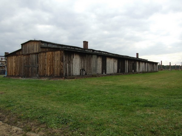 Barracks at Auschwitz