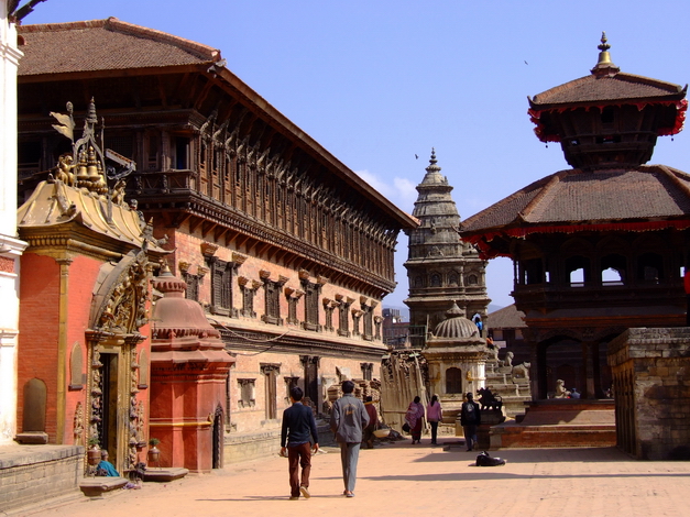 Old streets of Patan Nepal